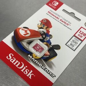 SANDISK MICROSDXC CARD FOR NINTENDO SWITCH 128GB  SPEED 100/90